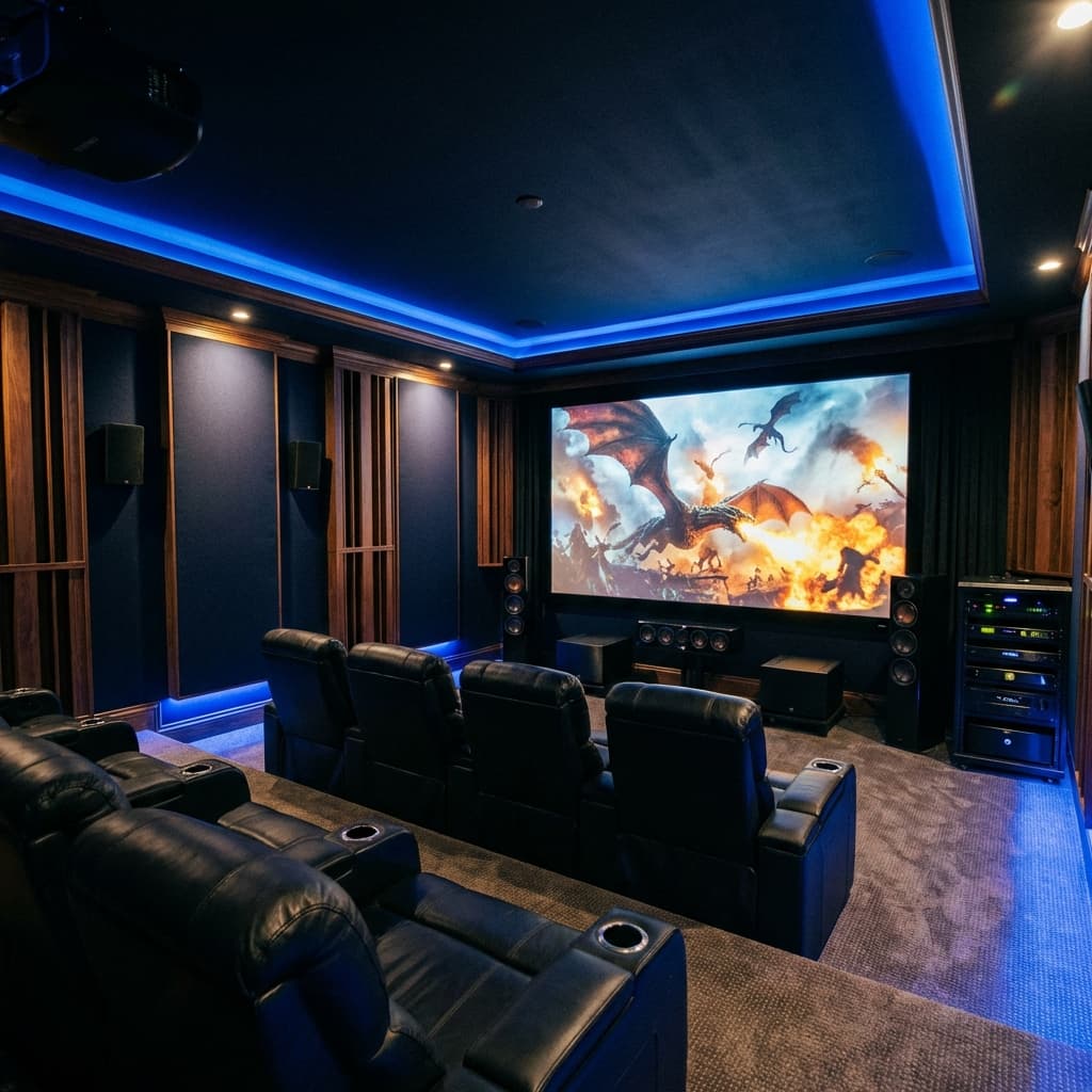Home Theater - Professional Installation Services LasLar Tech Installs - Home Theater Service